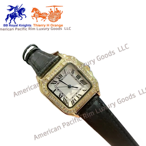 Hot Selling New Women's Stainless Steel Italian Leather Band Waterproof Luminous Quartz <b>Watch</b> with Pointer Dial Double Calendar - Product Image 4