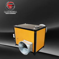 Brûleur à gaz BJ200 avec chambre de combustion 232KW, brûleur à gaz industriel proportionnel pour four à air chaud