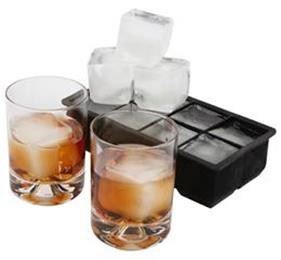 Bandeja de Hielo Cuadrada de Silicona Reutilizable y Libre de BPA, con 8 Cavidades, Tamaño Jumbo, Personalizable - Product Image 3