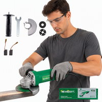 Meuleuse d'angle à moteur à balais 110V grande puissance 2000W NBT-AG-180A/NBT-AG-230A pour la découpe de barres d'acier, certifiée CE, vente chaude transfrontalière