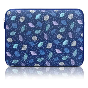 Zipper Portable Custom Print Notebook Computer 15.6 Laptop Sleeve Case Briefcase Neoprene 13 inch Laptop Sleeve Bag