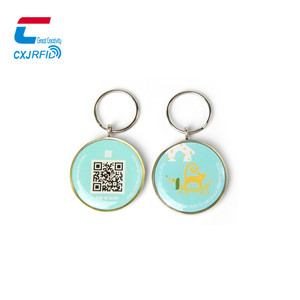 ペットIDエポキシータグステンレススチールQRコードドッグタグ犬タグ - Product Image 2