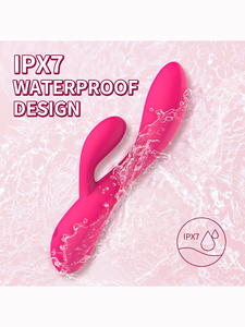 Vibratore <span class=keywords><strong>per</strong></span> Donne a Forma di Coniglio con 10 Modalità di Vibrazione, Giocattoli Sessuali <span class=keywords><strong>per</strong></span> Adulti - Product Image 3