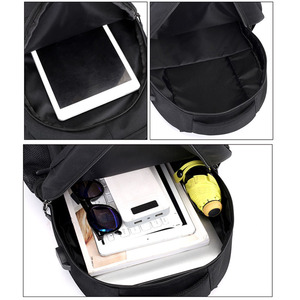 Mochila Personalizada para Portátil con Cargador USB, Mochila Multifuncional Impermeable, Bolsa de Viaje Inteligente - Product Image 3