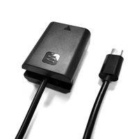 Adaptateur Chargeur PD TYPE-C USB C vers Batterie Factice NP-FW50 pour Appareils Photo Alpha 3 5 A7ii A7S A7R NEX A33 A6000 A6300 A6500