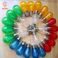 For UL S14 Outdoor Decorative LED Magnifier Bulbs E26 Base for Vintage Patio String Light