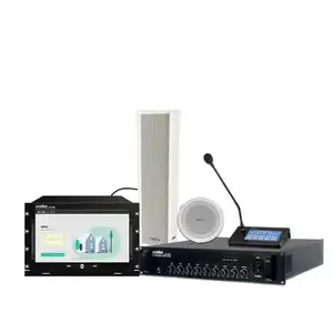 IP & Intercom Audio Pa System Pa Verstärker 100V Beschallung system kompletter Satz in Atrack