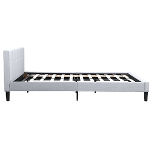 Современная итальянская двуспальная деревянная кровать с матрасом - Product Image 3