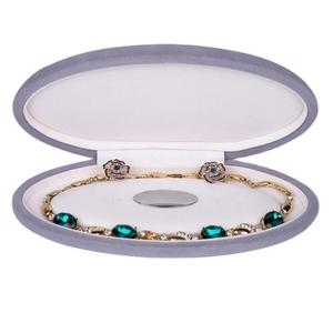 Lancement de nouveaux produits : boîte à bijoux ovale de luxe, boîte à collier exquise, emballage pour bijoux - Product Image 2