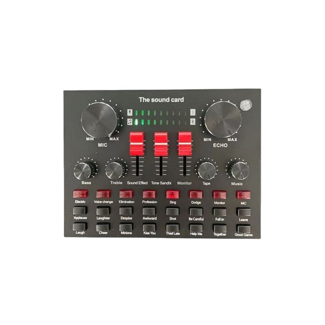 Hot V8S English sound card...