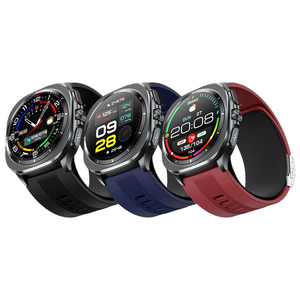 Montre connectée NFC TK65 la plus récente, écran tactile AMOLED de 1,43 pouces, haute résolution, montre de sport carrée, IP67, acier, Android, répond aux appels - Product Image 3