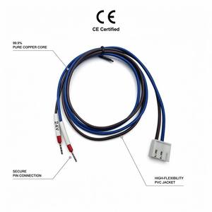 Kabel Harness Elektronik Internal Kustom JST-SH 1.0mm Pitch Jumper Konektor Betina 6.3mm untuk Perakitan PCB PVC/PTFE/PBT - Product Image 1