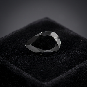 ลูกแพร์พลอยเจียระไนแบบ3X5mm สปินเนลสีดำธรรมชาติมีใบรับรอง IGI - Product Image 4