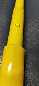 고전압 <span class=keywords><strong>FRP</strong></span> 유리 섬유 유리 섬유 원형 조정 가능한 텔레스코픽 핫 스틱 - Product Image 4