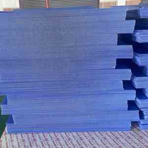 Venta al por mayor de alta calidad de color azul PP para hoja de plástico hueco PP Panel de plástico con servicio de procesamiento de corte - Product Image 2