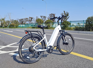 Nouveau design de vélo électrique 48V 15Ah avec batterie cachée, vélo de route à cadre bas, 27,5 pouces, vélo électrique de ville pour les trajets quotidiens - Product Image 5