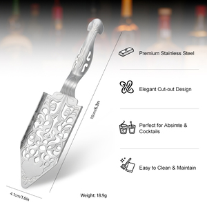 Ensemble d'ustensiles de bar en acier inoxydable 304 pour l'<span class=keywords><strong>absinthe</strong></span>, <span class=keywords><strong>cuillère</strong></span> à <span class=keywords><strong>absinthe</strong></span>, ustensiles à cocktails pour la maison, <span class=keywords><strong>cuillère</strong></span> à <span class=keywords><strong>absinthe</strong></span> amère, verre à boire, filtre à cuillères - Product Image 2