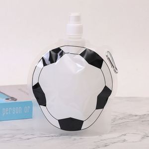 Bolsa de Agua Plegable para Camping, con Diseño de Balón de Baloncesto, Fútbol o Rugby, para Deportes al Aire Libre - Product Image 3