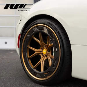 Jantes en fibre de carbone ROC Custom AR-102 Aero+ 19 20 21 22 pouces 5x112 5x114.3 forgées pour Ferrari 296 GTB McLaren 720S Audi RS6 - Product Image 2