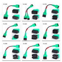 Kit de diagnostic LAUNCH X431 EV + Carte d'activation compatible PAD V/VI/VII pour les tests avancés des batteries des véhicules à énergie nouvelle