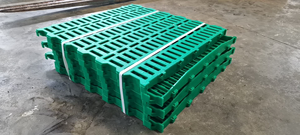 Grande 600 della fattoria * 600*50mm doppio rinforzo di plastica a doghe pavimento per allevamento di capre/pecore pavimenti in plastica per capra/allevamento di pecore - Product Image 3