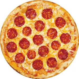 ببروني بيتزا ثلاثية الأبعاد مشهورة بحجم الكبار ، بطانية رمي البيتزا للبيع في الإمارات العربية المتحدة