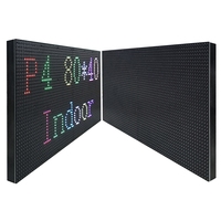 Pantalla LED para interiores P4, módulo a todo Color para escaleras de Hotel, escenario de centro comercial, pantalla de visualización de TV, Panel Led Rgb