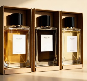 Botella de <span class=keywords><strong>Perfume</strong></span> Simple y Elegante Más Vendida de Fábrica, Botella de <span class=keywords><strong>Perfume</strong></span> de Vidrio Vacía de Lujo de 30 ml, 50 ml, 100 ml - Product Image 1