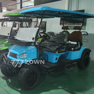 รถกอล์ฟไฟฟ้าทนทาน สีสันปรับแต่งได้ โครงป้องกันการชน - Product Image 5