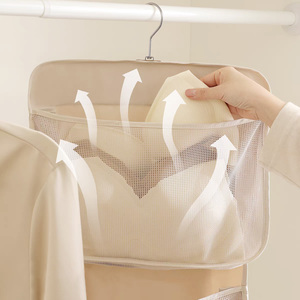 <span class=keywords><strong>Bolsa</strong></span> de almacenamiento de <span class=keywords><strong>ropa</strong></span> montada en la pared colgante clasificación de <span class=keywords><strong>ropa</strong></span> de armario <span class=keywords><strong>bolsa</strong></span> colgante <span class=keywords><strong>bolsa</strong></span> de <span class=keywords><strong>ropa</strong></span> transpirable de malla - Product Image 6