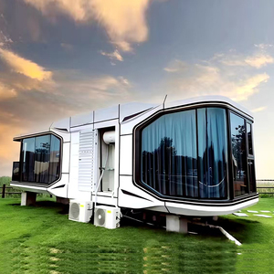 Maison préfabriquée de haute qualité et durable, capsule spatiale modulaire avec installation rapide, design moderne imperméable pour utilisation dans les centres commerciaux et les hôtels - Product Image 1