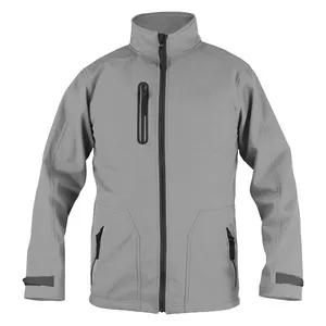 Grosir Pakaian Kerja Kualitas Tinggi Luar Ruangan Jaket Softshell Warna Solid Jaket Bersepeda