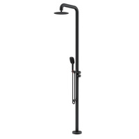 Ensemble de colonne de douche autoportante extérieure en acier inoxydable Anticorrosion pour piscine Spray doux pour appartements hôtels villas