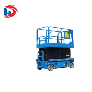 Plataforma Elevadora de Tijera Autopropulsada Eléctrica de 8 m, Bajo Nivel de Ruido, Alimentada por Batería, para Almacén - Product Image 4