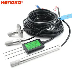 Greenhouse Smart Farm Soil Sand Moister Moisture Sensor Device Temperature Humidity Sensor Probe Agriculture Soil Hygrometer