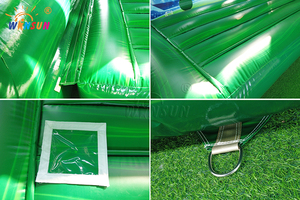 WINSUN Commercial Inflatable Soccer Field <b>Game</b> Enclosure Green PVC Football Arena for Kids Parties Team Events and Rental - Product Image 6