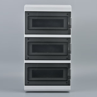Boîtier de distribution intérieur étanche IP55, boîte de distribution DB, boîtier MCB, 30A 400V, 12 prises, fabricant directement de l'usine