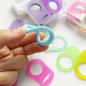 Porte-sucette pour bébé en silicone multicolore <span class=keywords><strong>adaptateur</strong></span> de clip de fixation de sucette pour anneau <span class=keywords><strong>MAM</strong></span> vente en gros - Product Image 4