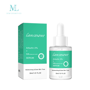 Alpha Arbutin 2% + Axit Hyaluronic cho tăng sắc tố đốm đen Mặt huyết thanh Vegan dưỡng ẩm huyết thanh nhãn hiệu riêng - Product Image 2
