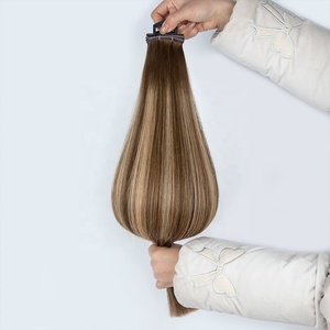 Extensions de <span class=keywords><strong>cheveux</strong></span> Genius Medusa Weft, double trame, <span class=keywords><strong>cheveux</strong></span> russes, trame à trous, double languette, trame papillon, extensions invisibles - Product Image 3