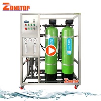 100LPH 200 LPH 500L 1000L H 1000LPH 2000 l 2 Ton 5000 GPD Mesin Pemurni Air Membran RO Sistem Filter Plant Reverse Osmosis