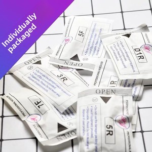 Cartouche d'aiguilles de tatouage 1R jetable, liner rond pour microblading des sourcils, maquillage permanent, liner pour les lèvres, OEM - Product Image 4