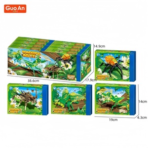 Guoan ของเล่น4 in 1ตัวต่ออิฐตัวต่อขนาดเล็กของเล่นเพื่อการศึกษาสำหรับเด็ก - Product Image 2