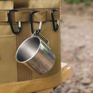 Camping Storage <b>Bag</b> 36L Tactical Utility <b>Tote</b> <b>Bag</b> Camping Cookware Organizer Trunk Organizer <b>with</b> <b>Shoulder</b> <b>Strap</b> - Product Image 5