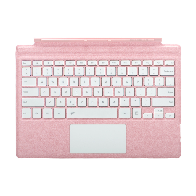 RGB Backlit 78 Keys Full Size Trackpad Wireless Magnetic Surface Pro 3/4/5/6/7 Ultra-Thin TYPE-C Ultra-Slim Programmable