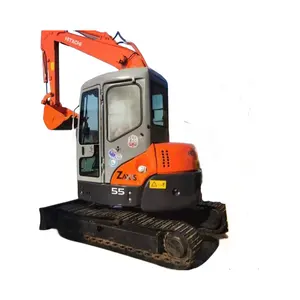 Diskon harga murah HITACHI ZX55 ZAXIS 55 ekskavator perayap hidrolik bekas