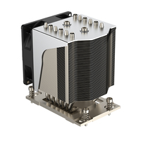 Serveur COOLSERVER T42 4U, processeur AMD SP6, dissipateur thermique, 6 caloducs, fond en cuivre pour serveur 4U, nouveau ventilateur de processeur