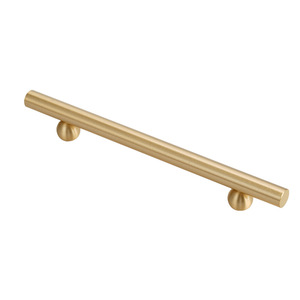 Single Long Hole Solid Brass Furniture Hardware Modern <b>Dresser</b> Pull Handle <b>for</b> Bedroom Cabinets Drawers <b>for</b> Clothes Shoes - Product Image 5