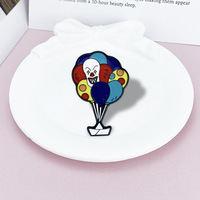 Broches personnalisées Pinstar en métal émaillé rigide, motifs Chine, amusants, ballons, enfants, clown, pour vêtements, vente en gros
