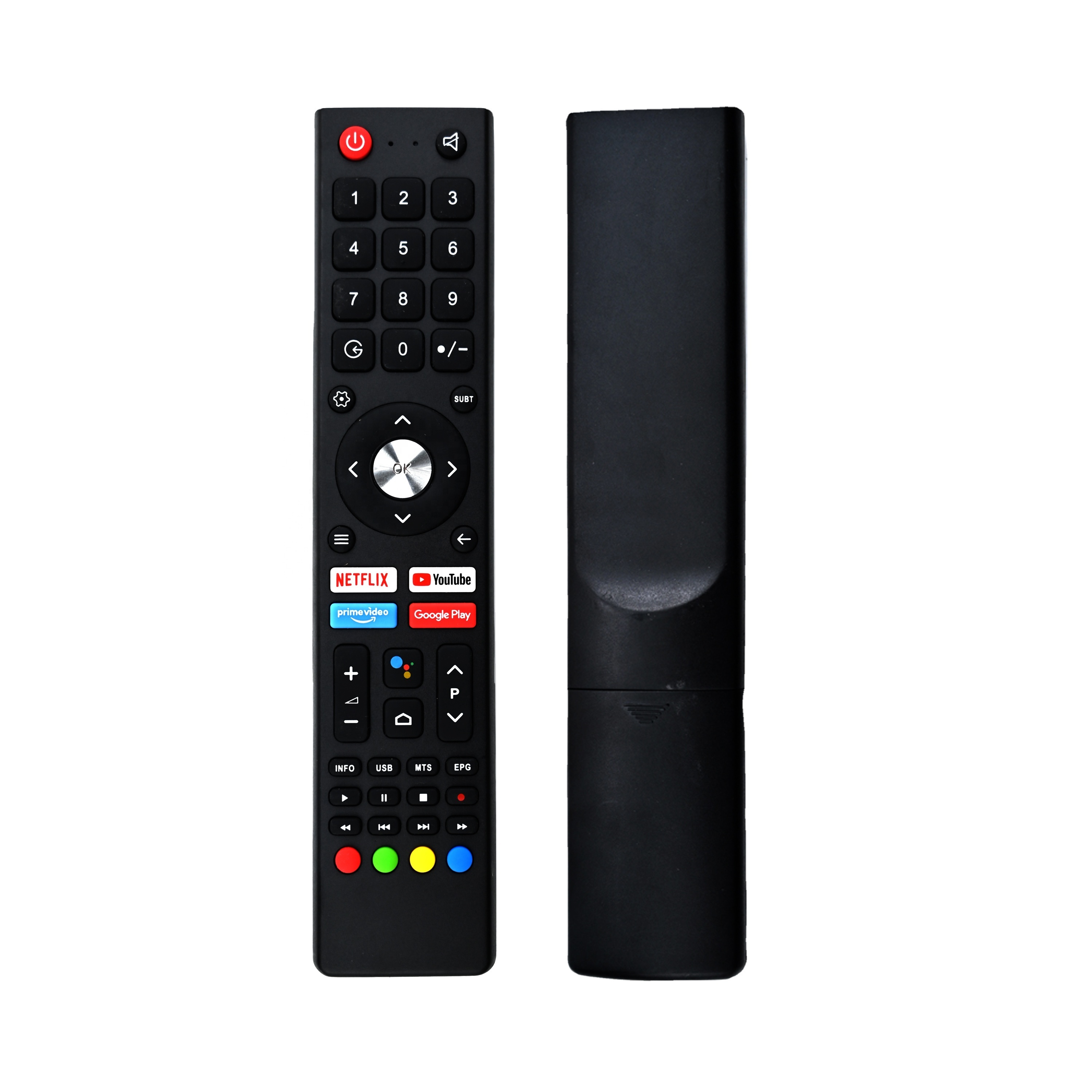 <strong>Changhong</strong> Smart <strong>TV</strong> Universal <strong>Remote</strong> <strong>Control</strong> with Netflix and YouTube Keys Plastic Silicon Keypad RF Voice Support Fixed <strong>Code</strong>